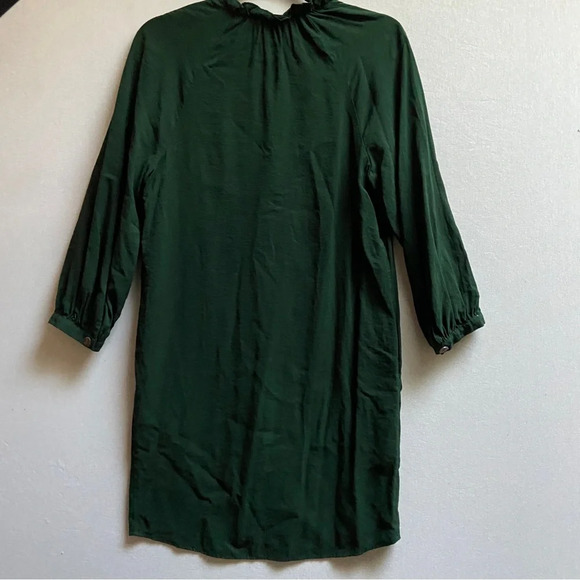 Whistles Dark Green Enora Dress Sz XS - Picture 3 of 15